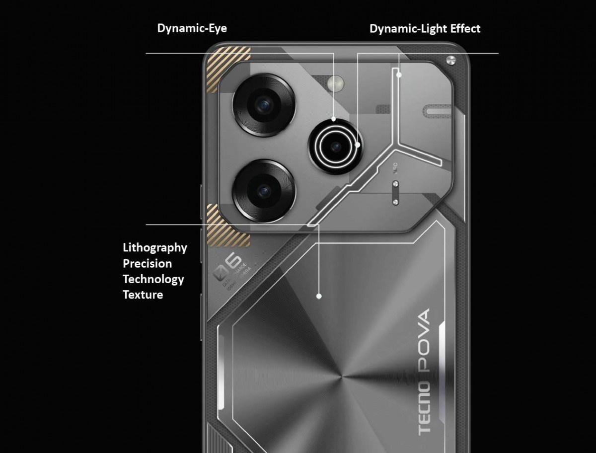 Tecno Pova 6 Pro, Điện thoại chơi game, Dimensity 6080, MWC 2024