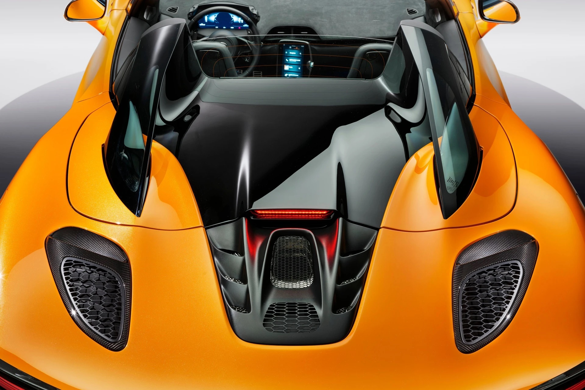 McLaren Artura Spider, Siêu xe mui trần, Mạnh mẽ, 700 mã lực, Hybrid, Khung gầm carbon, Mui xe carbon