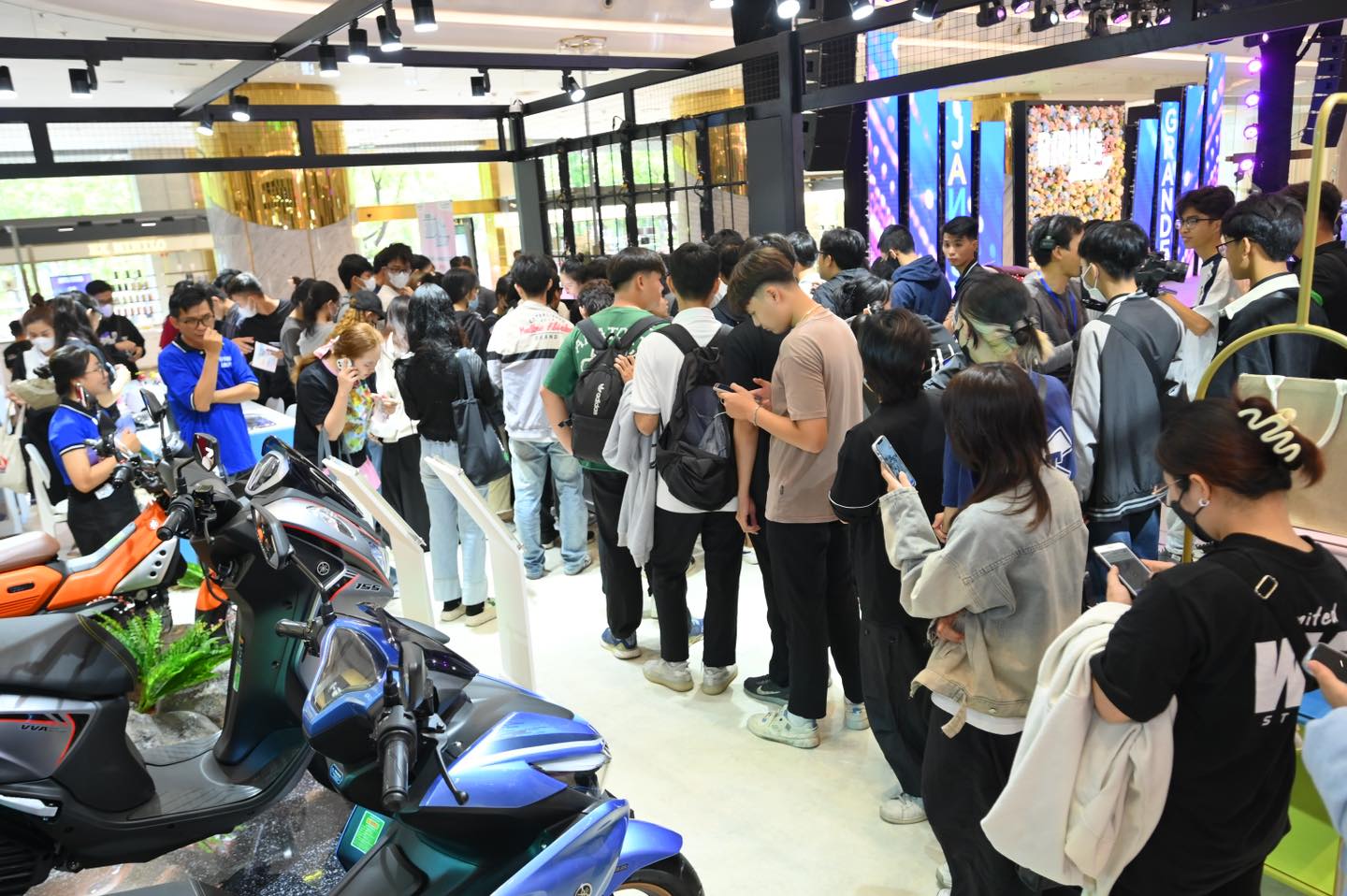 Yamaha Riding Station thu hút đông đảo người tham gia