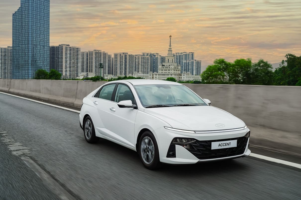 Doanh số Hyundai tháng 8/2024: Hyundai Accent bán ra 937 xe