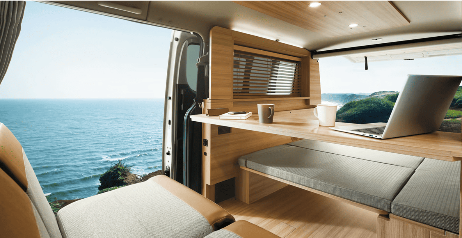 nissan caravan myroom, xe cắm trại