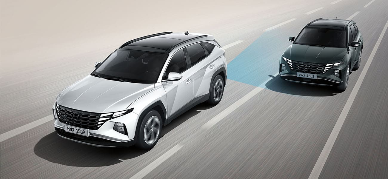 Đánh giá Hyundai Tucson 2024, Hỗ trợ phòng tránh va chạm điểm mù (BCA)