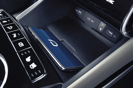 Đánh giá Hyundai Tucson 2024, sạc không dây