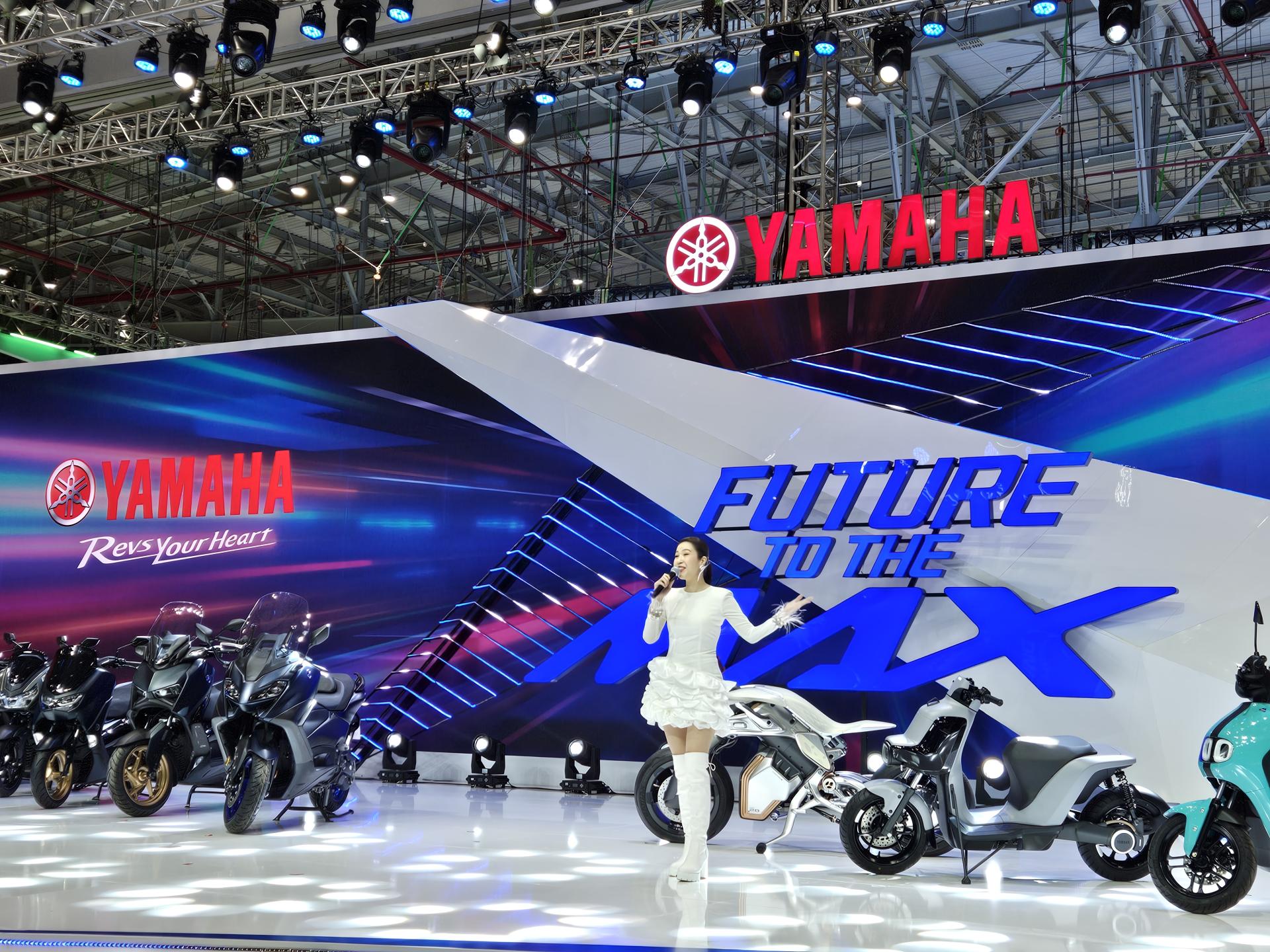 YAMAHA lần dầu tham gia VIỆT NAM MOTOR SHOW với chủ đề 