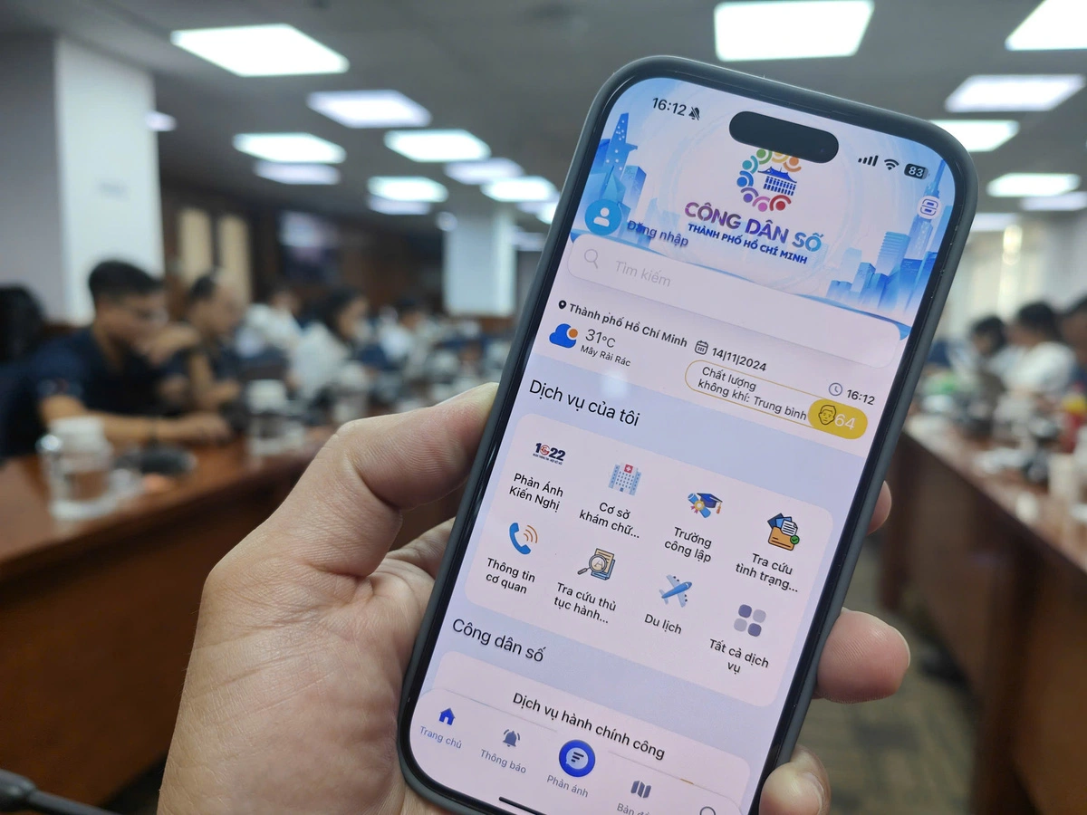 TPHCM ra mắt App Công dân số