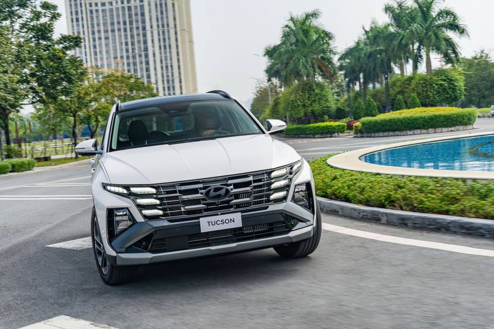 Hyundai Tucson, doanh số ô tô hyundai tháng 1/2025