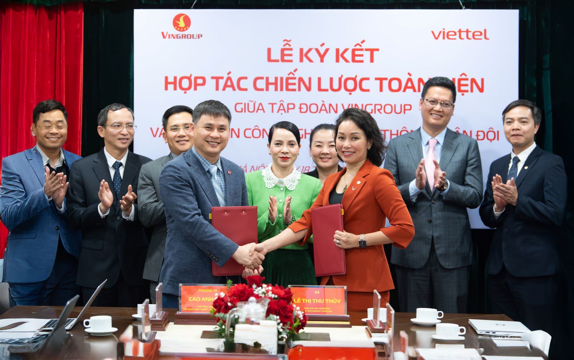 VINGROUP và Viettel hợp tác thúc đẩy chuyển đổi xanh và chuyển đổi số 