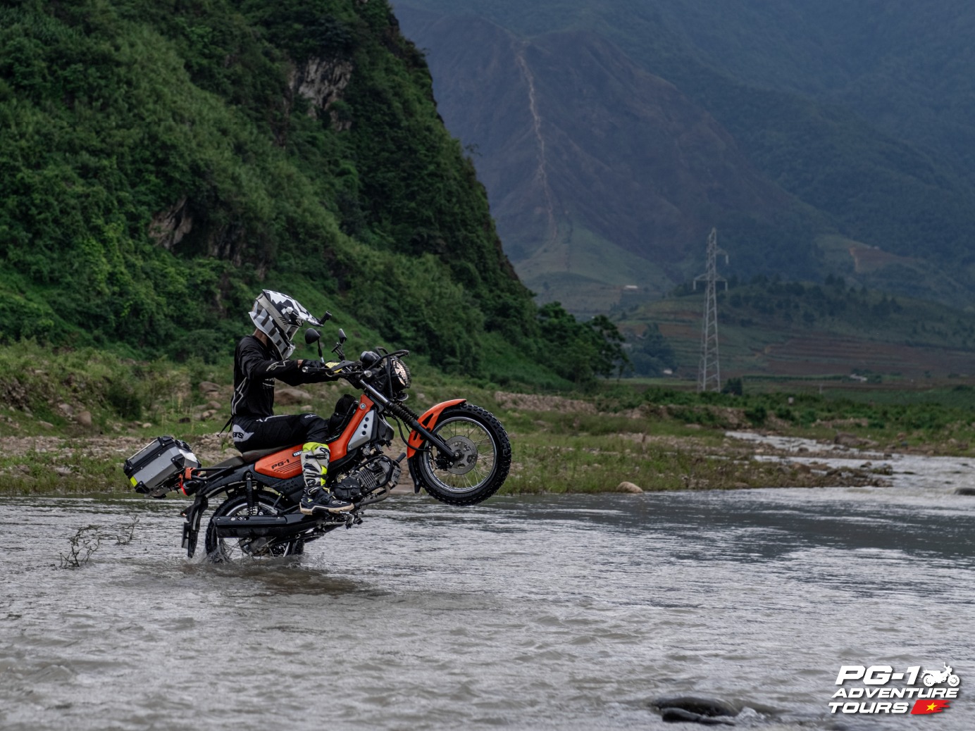 Yamaha PG-1 được trang bị tối ưu cho việc di chuyển trên địa hình xấu