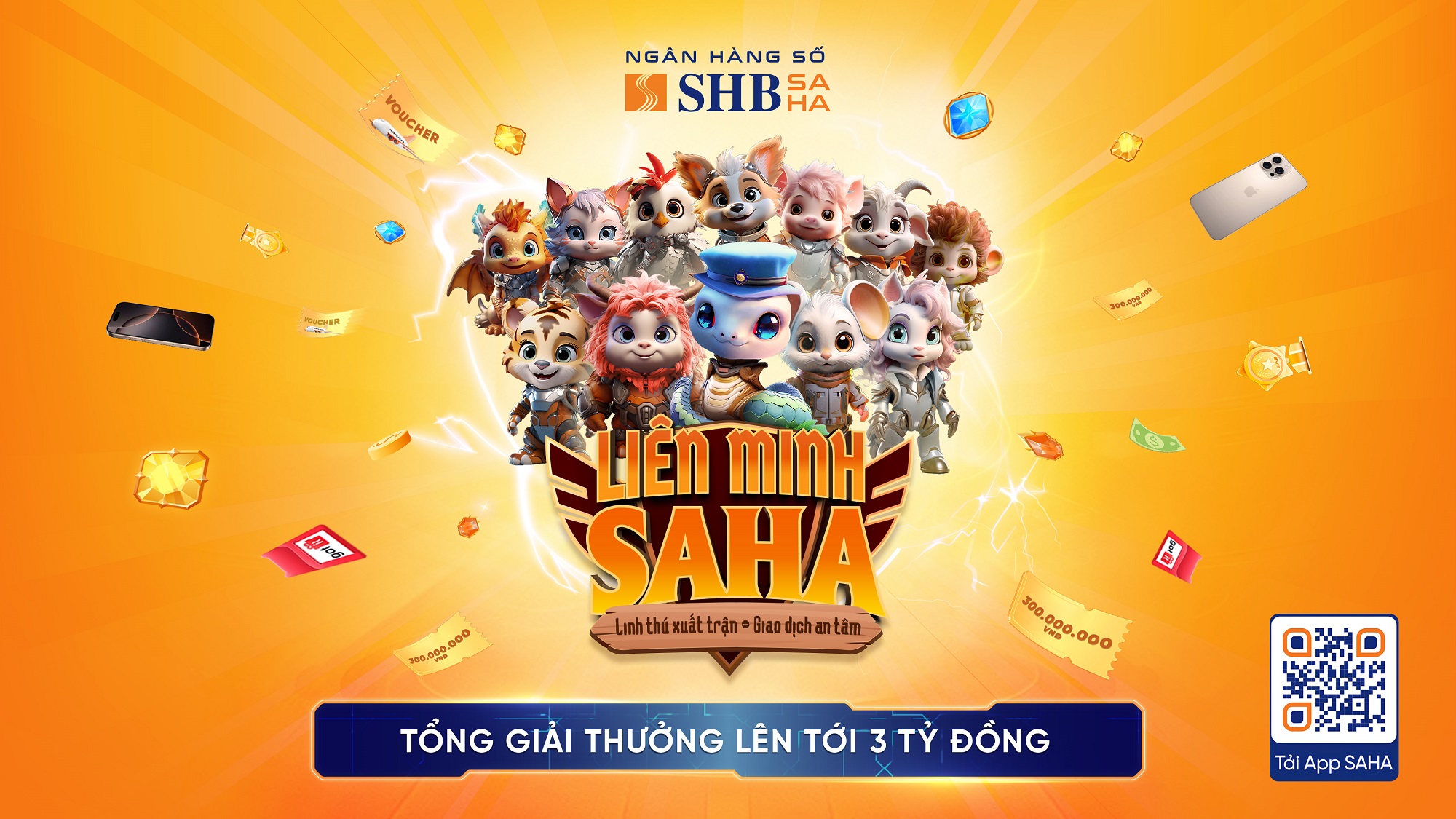 SHB ra mắt ứng dụng ngân hàng số thế hệ mới SHB SAHA