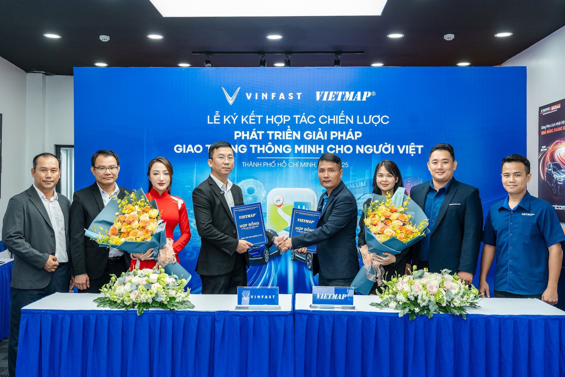VinFast và Vietmap ký hợp tác chiến lược, phát triển giải pháp giao thông thông minh