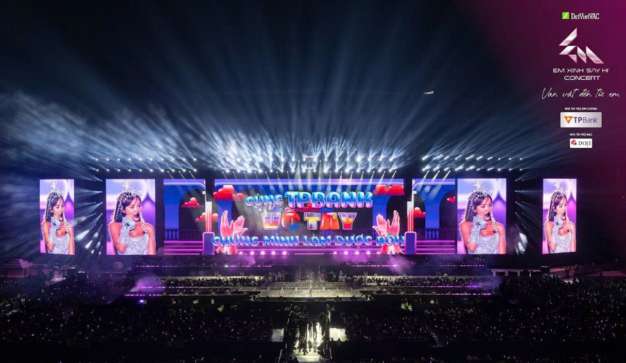 TPBank biến concert thành “vũ trụ trải nghiệm số” khiến giới trẻ mê mẩn