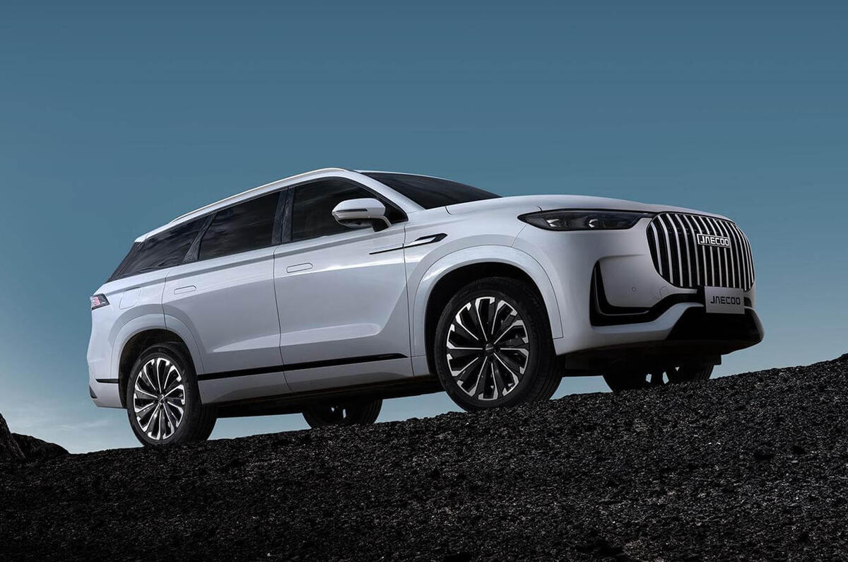Mẫu SUV Jaecoo 8 sẽ đổ bộ thị trường Anh vào năm tới, đặt mục tiêu đối đầu Skoda Kodiaq