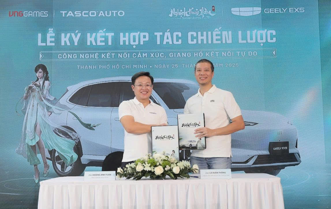 VNGGames và Tasco Auto ký kết hợp tác chiến lược