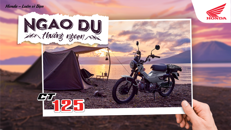 Honda Việt Nam Giới Thiệu Mẫu Xe CT125 - Cùng Khách Hàng Trên Hành Trình “Ngao Du Thưởng Ngoạn”