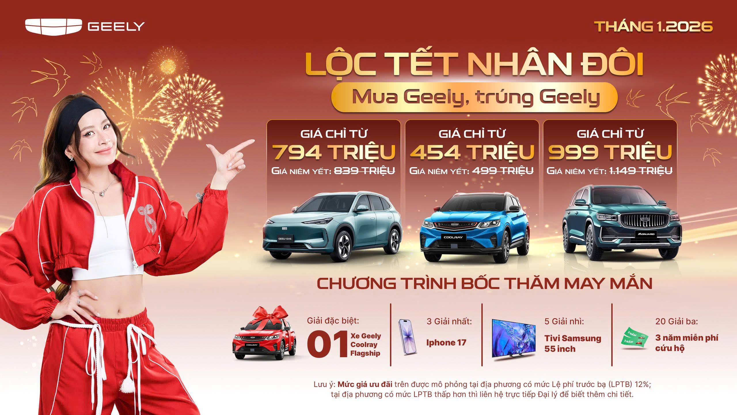Geely triển khai chương trình 