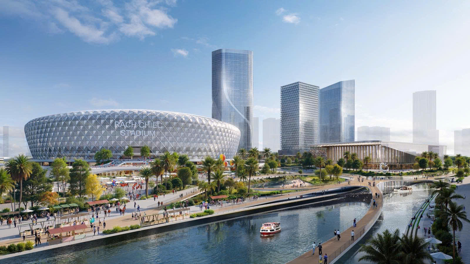 Sun Group động thổ Khu liên hợp thể thao Rạch Chiếc dự án trọng điểm của TPHCM