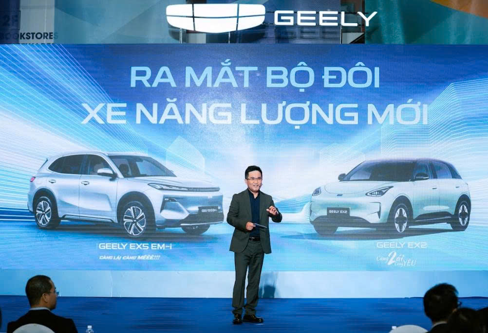 Geely Việt Nam ra mắt bộ đôi xe năng lượng Geely EX5 EM-i và Geely EX2