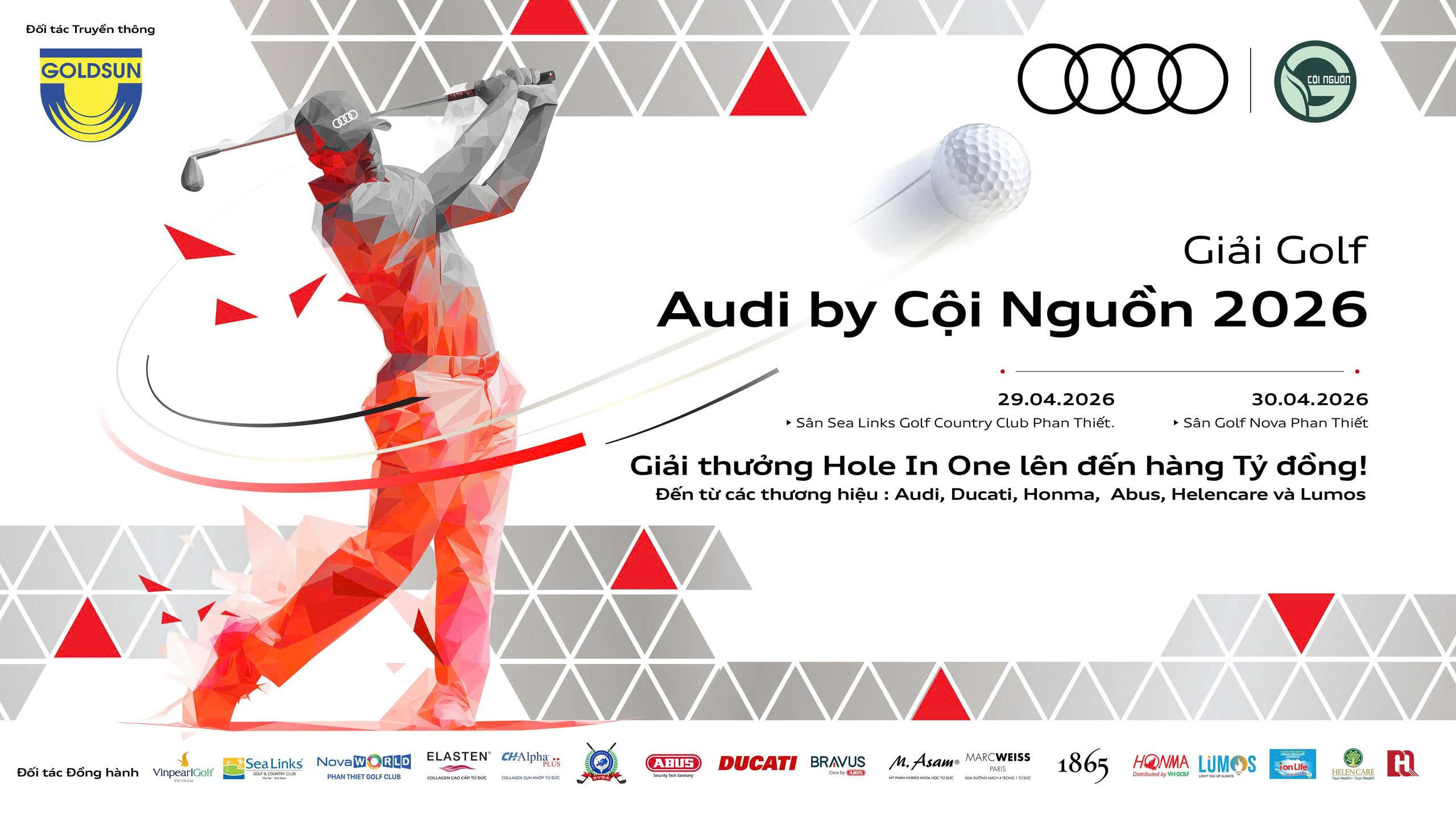 Audi Việt Nam kiến tạo dấu ấn thể thao tại Giải Golf Audi by Cội Nguồn 2026