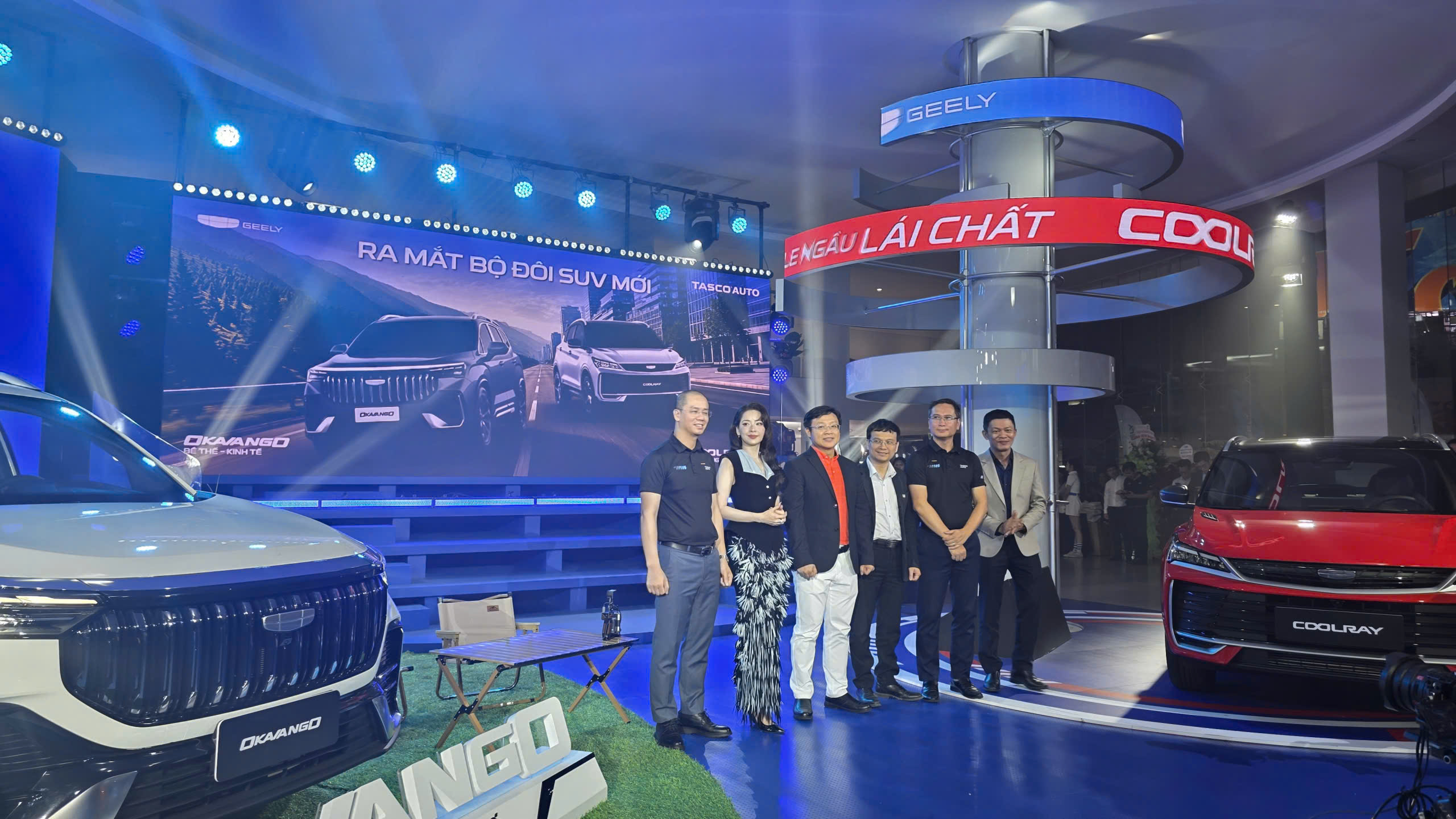 Geely Việt Nam chính thức ra mắt cặp đôi Coolray và Okavango 