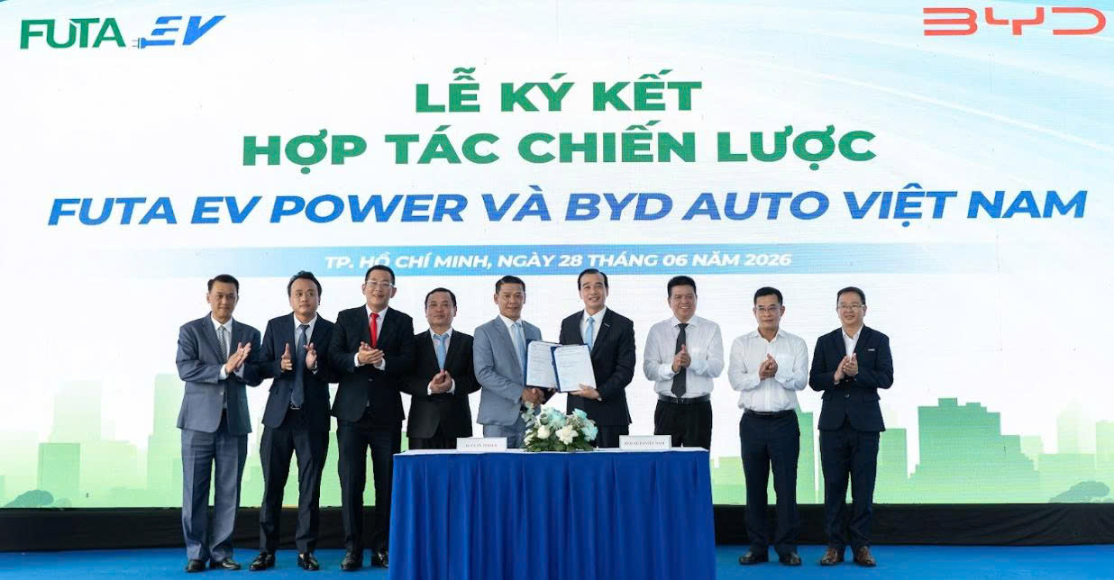 BYD Auto Việt Nam và FUTA EV Power ký kết hợp tác chiến lược