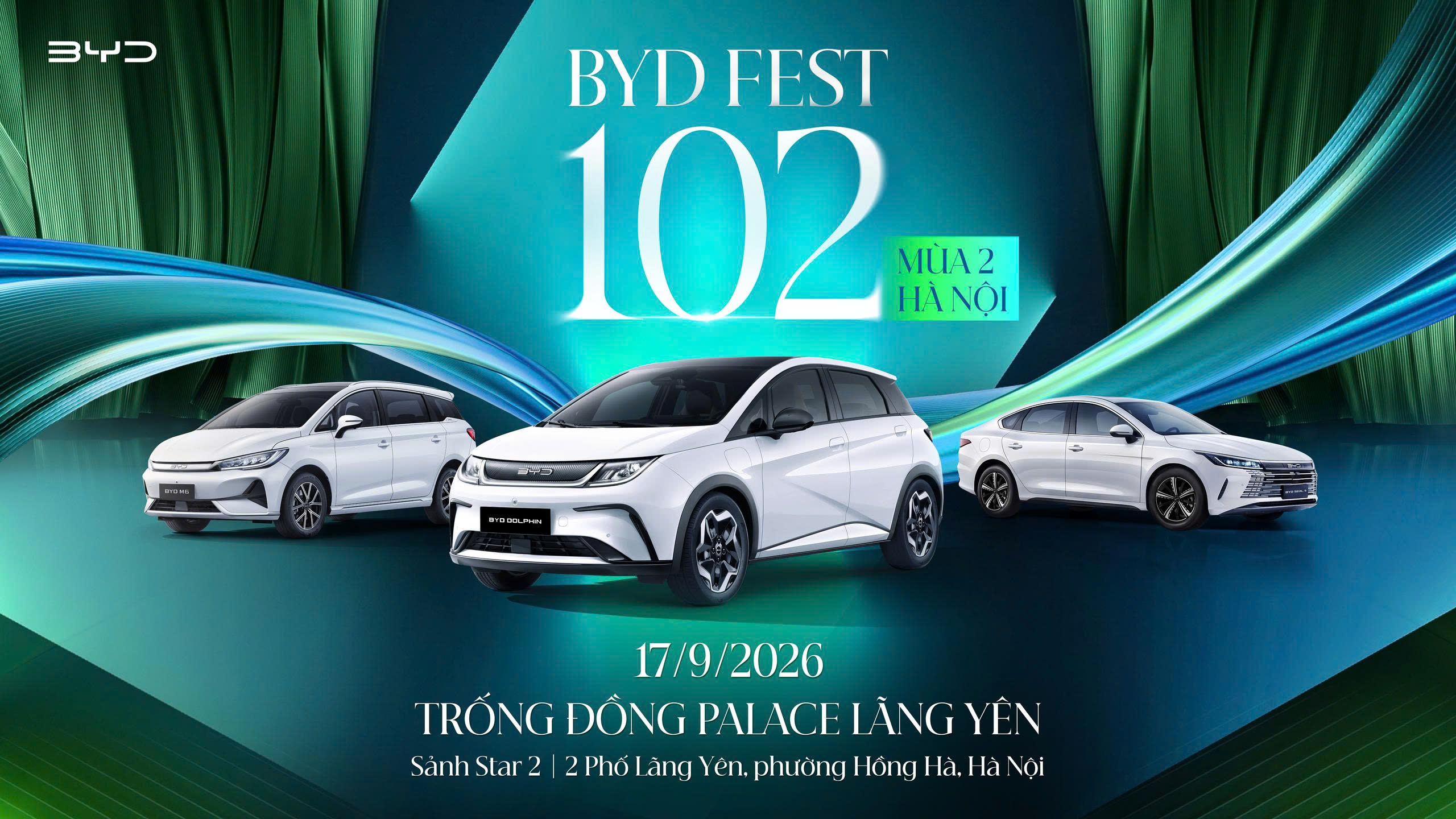 BYD Fest 102 Mùa 2 Đến Hà Nội, Mở Rộng Hệ Sinh Thái Giao Thông Xanh
